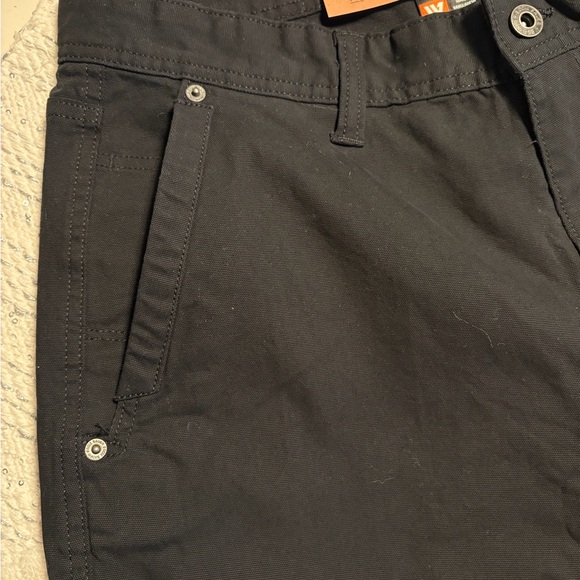 Black Canvas Pants Eddie Bauer Men’s Utility Pant - Picture 4 of 16